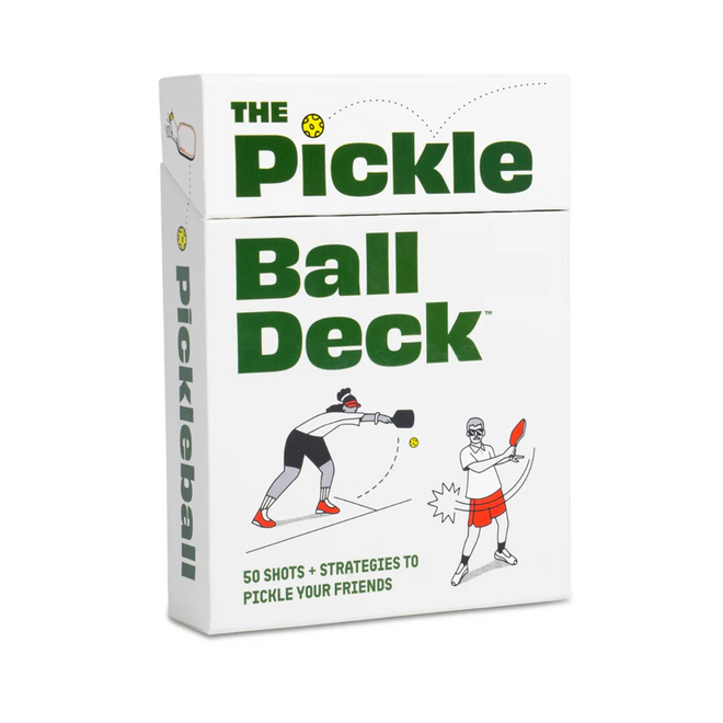 The Pickleball Deck - 50 Shots & Strategies to Pickle Your Friends
