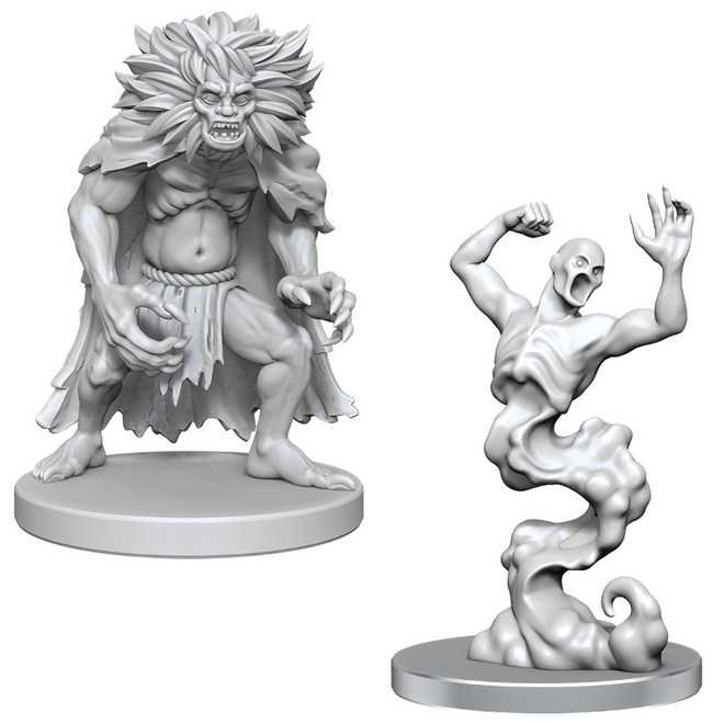 D&D Nolzur's Marvelous Unpainted Miniatures - Wave 28: Classic Wight & Wraith