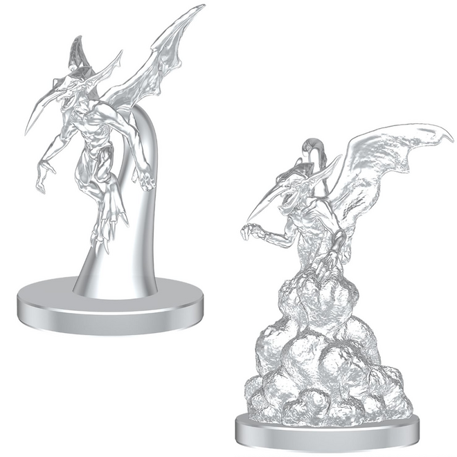D&D Nolzur's Marvelous Unpainted Miniatures - Wave 28: Ice Mephit & Dust Mephit