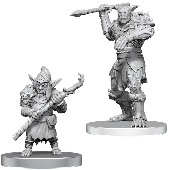 D&D Nolzur's Marvelous Unpainted Miniatures - Wave 28: Bugbear Stalker & Goblin Hexer