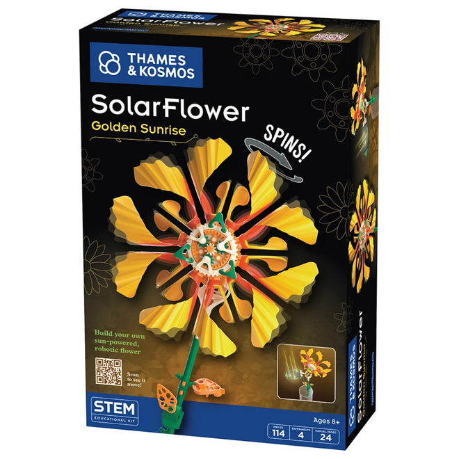 Thames & Kosmos: STEM Experiment Kit - Solar Flower: Golden Sunrise