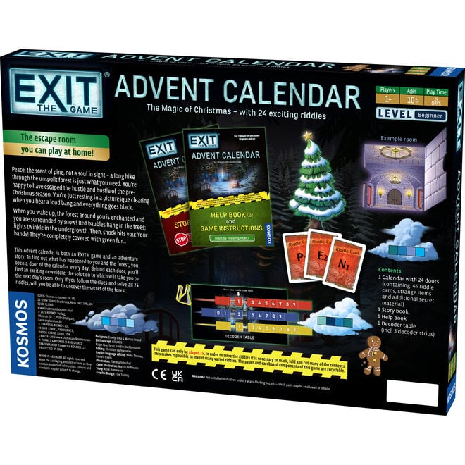 Exit: Advent Calendar NEW 2026 - The Magic of Christmas