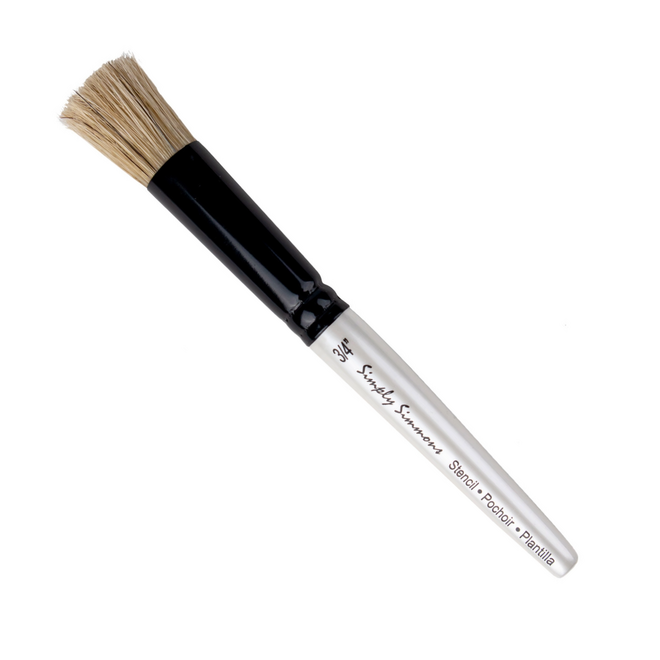 Simply Simmons Stencil Brush - 3/4"