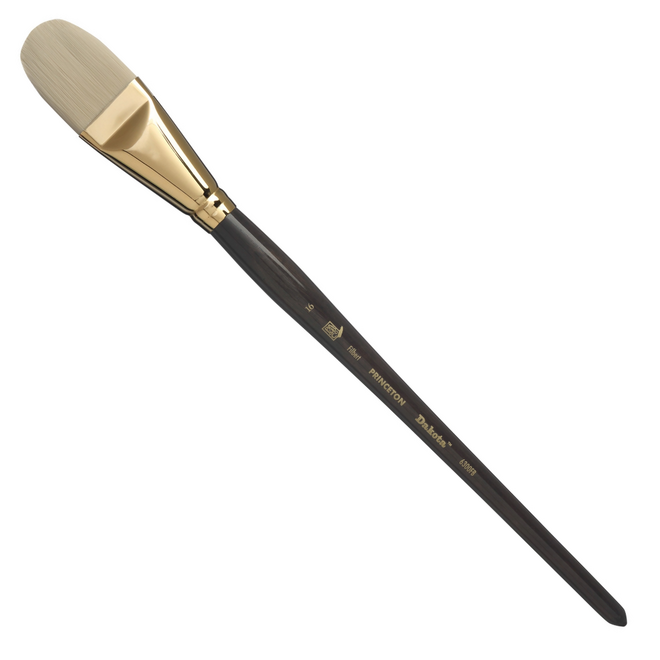 Princeton Dakota Synthetic Hog Bristle Oil & Acrylic Brush - Filbert 16