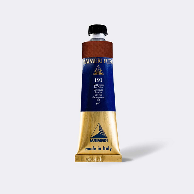 Maimeri Puro Extra Fine Oil Paint 40Ml Red Ochre 191