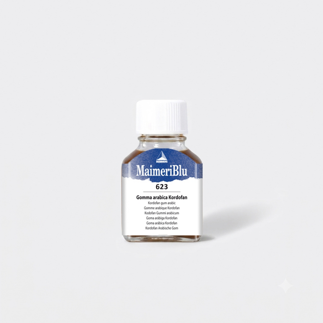 Maimeriblu Medium: Kordofan Arabic Gum