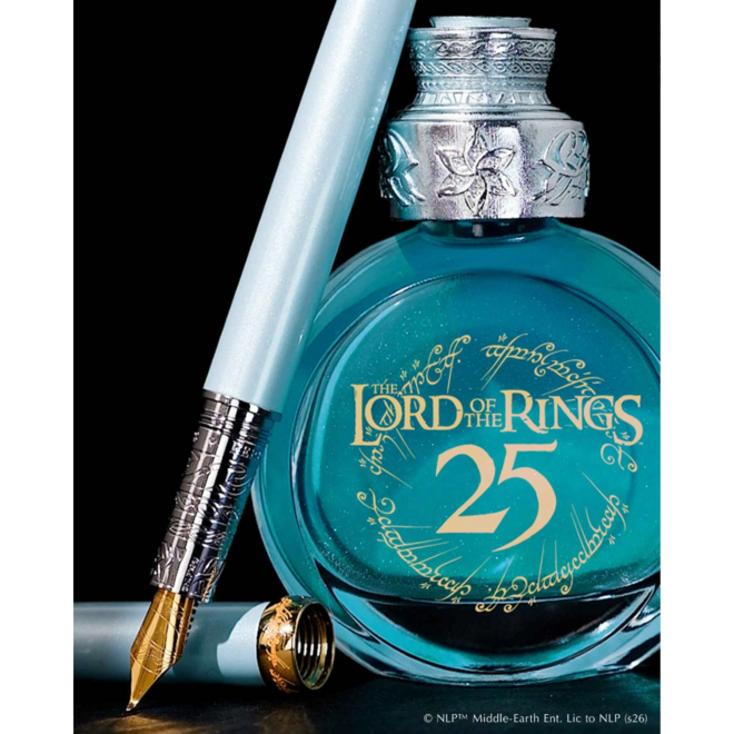Ferris Wheel Press Bijou Fountain Pen & Signature Ink Set - The Lord of the Rings 25th Anniversary Edition: Galadriel