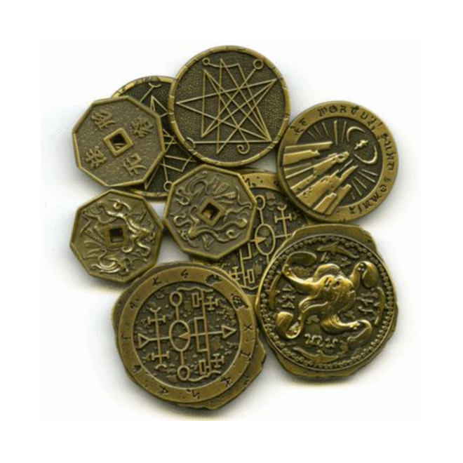 Assorted Legendary Metal Coins (Individual Coins) - Copper - Units, Magician, Vampire, Werewolf, Space, Wizard, Dwarven, Dragon, Pirate, Cthulhu, Medieval