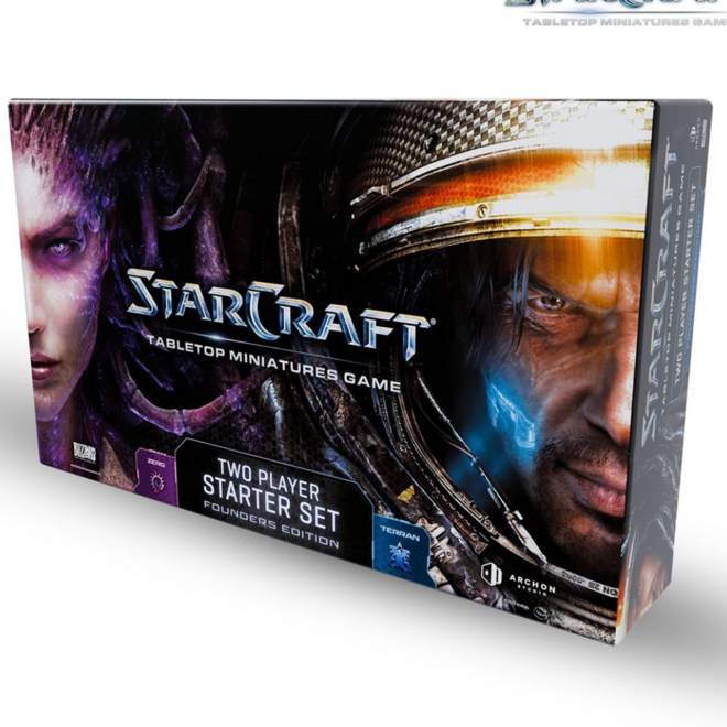 StarCraft Tabletop Miniatures Game - Two Player Starter Set: Zerg & Terran - Founders Edition
