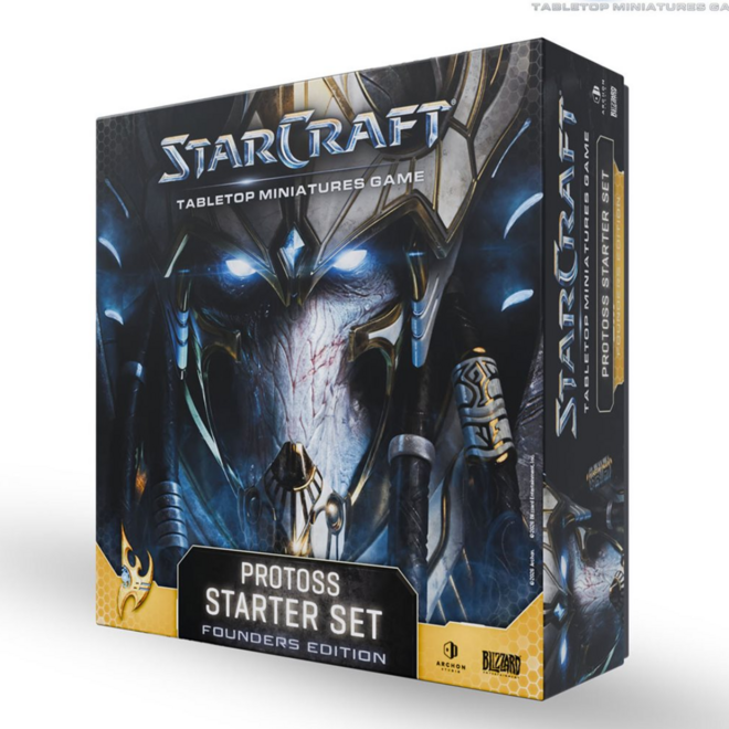 StarCraft Tabletop Miniatures Game - Protoss Starter Set - Founders Edition
