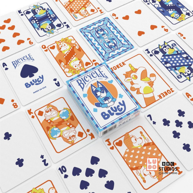 Bicycle Playing Cards - Bluey