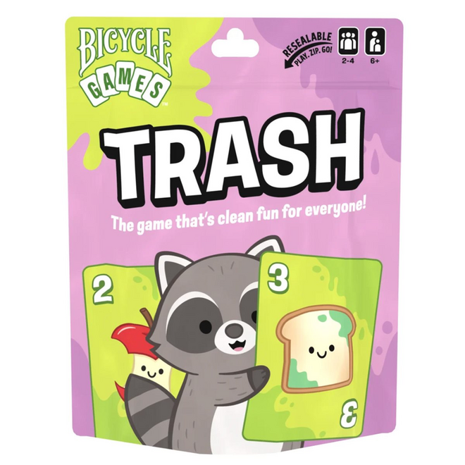 Bicycle Games: Trash - The Card-Flipping Game That's Good Clean Fun!