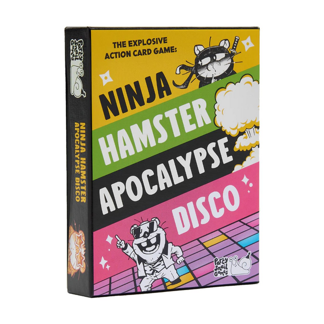 Ninja Hamster Apocalypse Disco - The Explosive Action Card Game