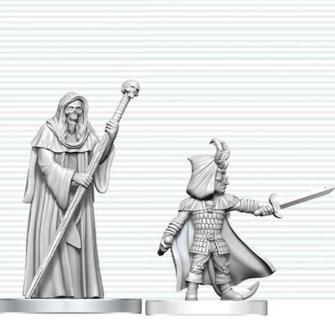 D&D Nolzur's Marvelous Unpainted Miniatures - Cultist of Bhaal & Cultist of Myrkul