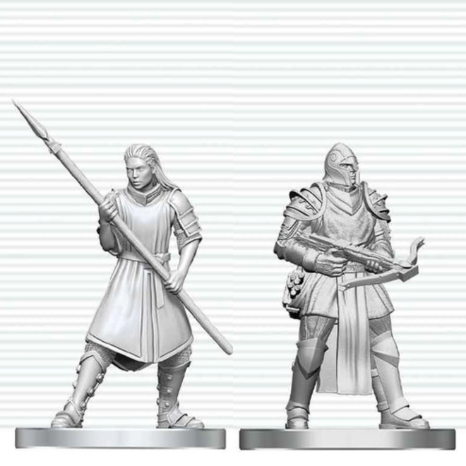 D&D Nolzur's Marvelous Unpainted Miniatures - Town Guards