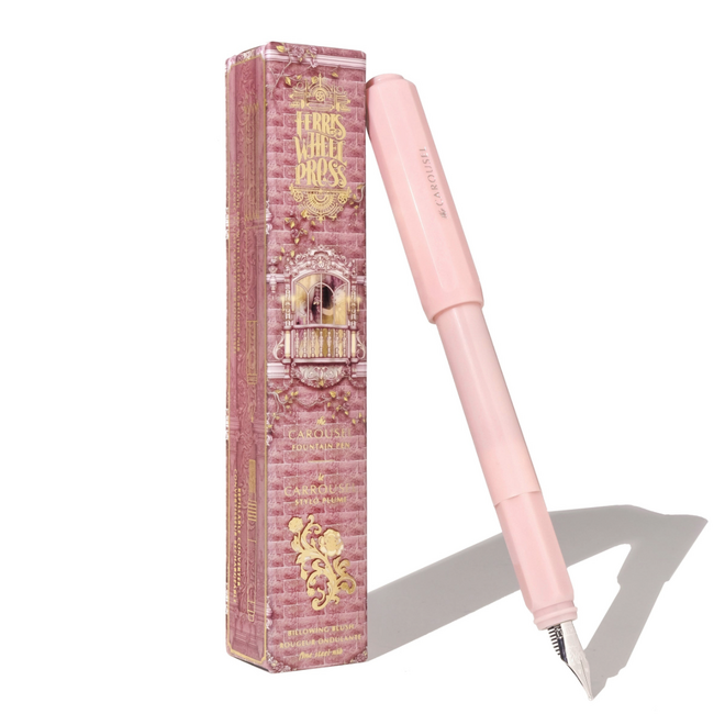 Ferris Wheel Press: The Carousel Fountain Pen - Billowing Blush, Fine
