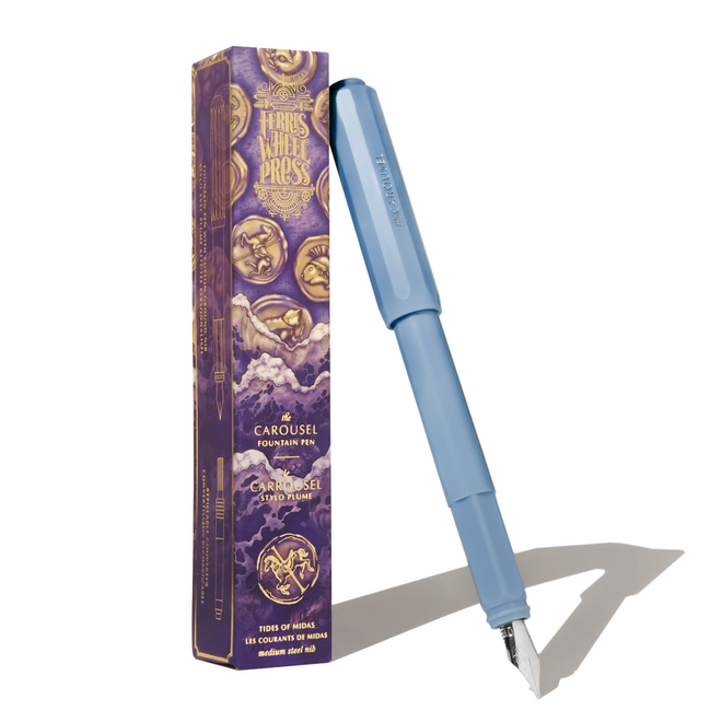 Ferris Wheel Press: The Carousel Fountain Pen - Tides of Midas, Fine