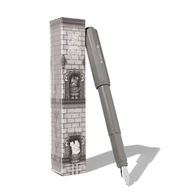 Ferris Wheel Press: The Carousel Fountain Pen - Granite Guardians, Fine