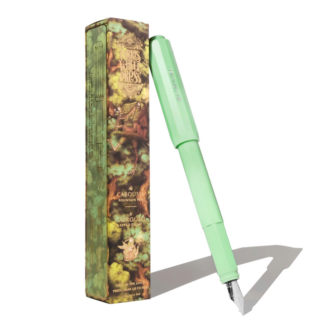 Ferris Wheel Press: The Carousel Fountain Pen - Lost in the Leaves, Fine