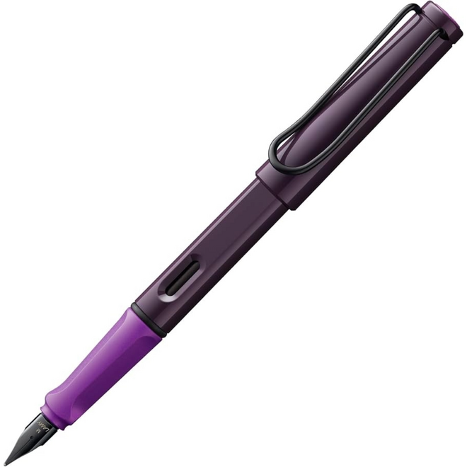 Lamy Safari Limited Edition 2024 Fountain Pen F (Fine) - Violet Blackberry