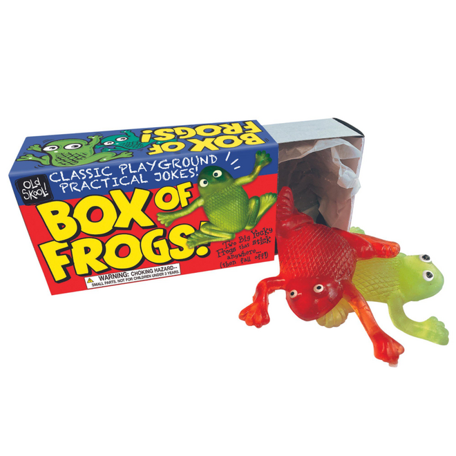 Old Skool Box of Frogs: Practical Joke