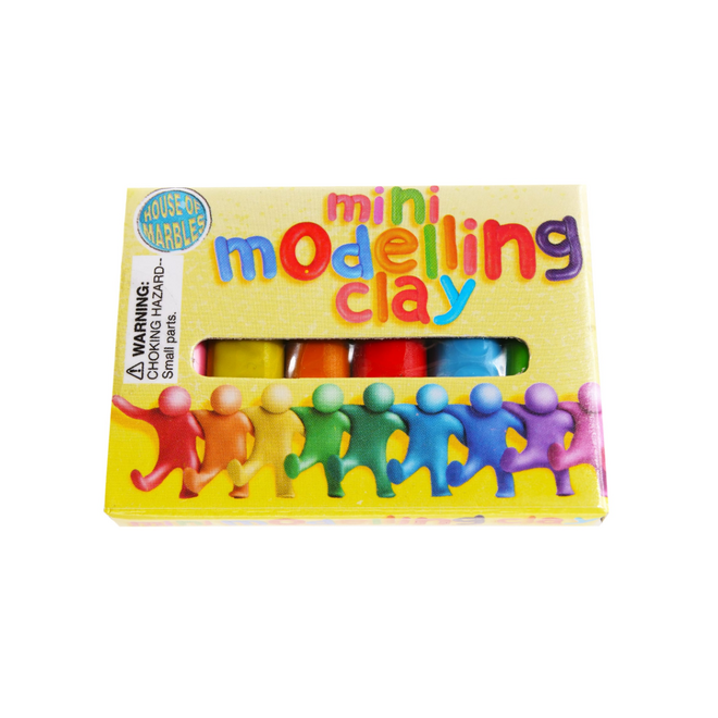 Mini Modelling Clay, 6 Colours