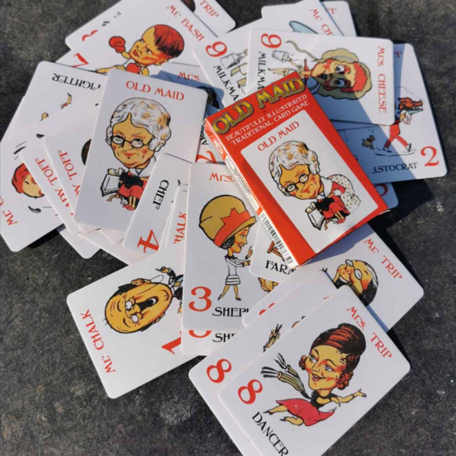 Old Maid Card Game