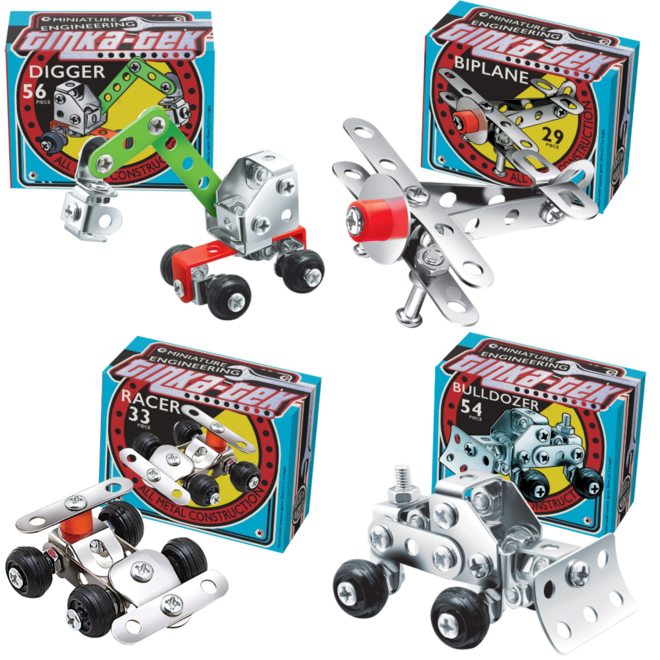 Tinka-Tek: Miniature Engineering Kit - Ships In a Random Design