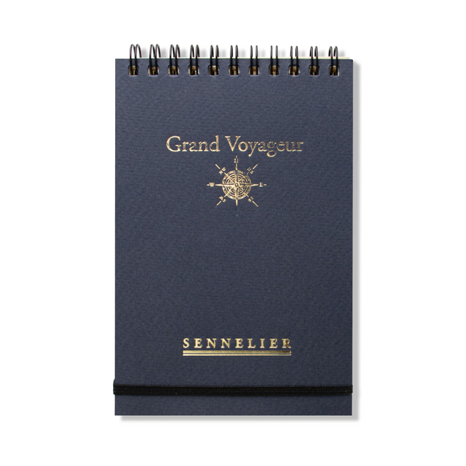 Sennelier Grand Voyageur Travel Sketchbook - 10x15cm / 3.94x5.9", 90g, 65 sheets