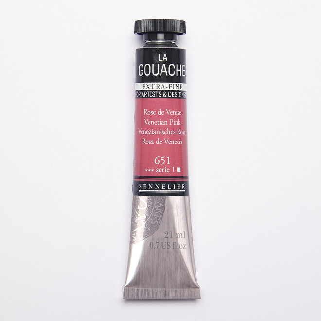 Sennelier Extra-Fine La Gouache 21ml - Series 1 - 651: Venetian Pink