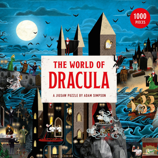 The World of Dracula - 1000 pc Jigsaw Puzzle