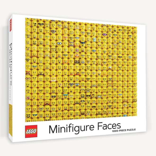 LEGO® Minifigure Faces - 1000pc Jigsaw Puzzle