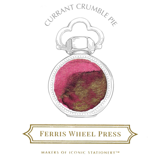 Ferris Wheel Press: Everyday Fountain Pen Ink - 10mL Currant Crumble Pie