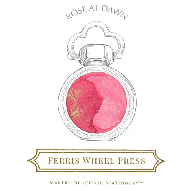 Ferris Wheel Press: Everyday Fountain Pen Ink - 10mL Rose at Dawn