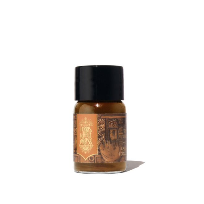 Ferris Wheel Press: Everyday Fountain Pen Ink - 10mL Russet Typecase