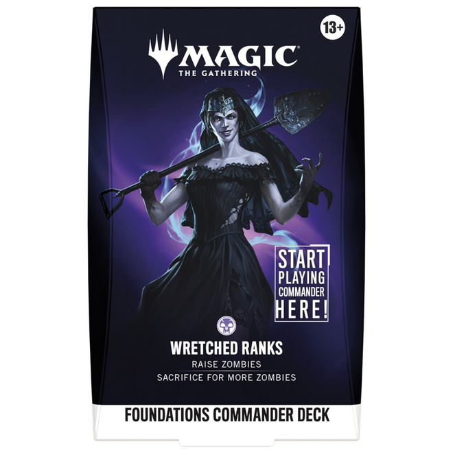 Magic: The Gathering - Foundations Commander Deck: Wretched Ranks / Ghoulcaller Gisa
