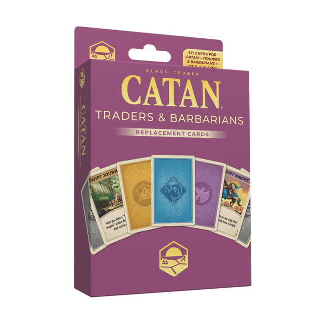 Catan: 6th Edition - Traders & Barbarians Replacement Cards