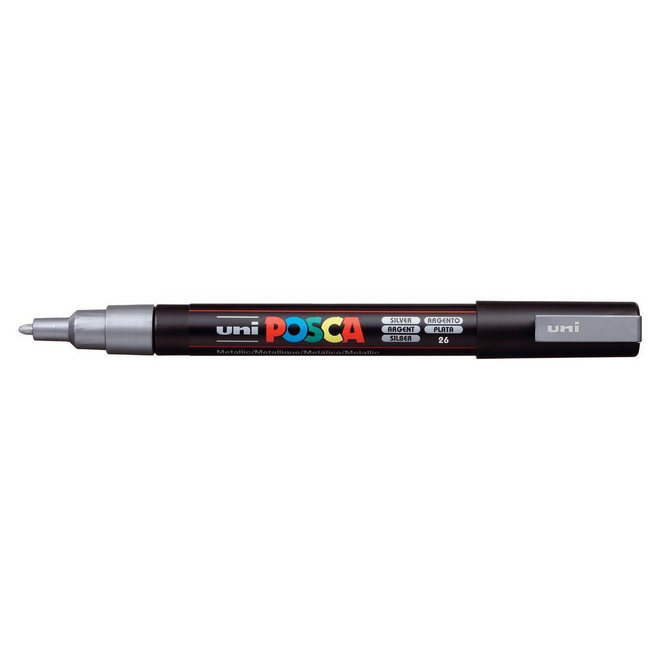 Posca PC-3M Fine Silver
