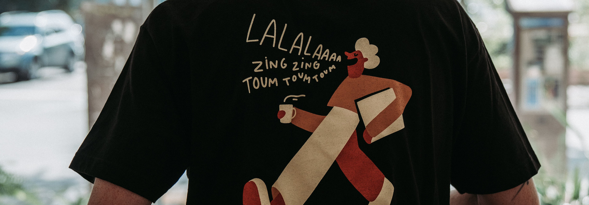 T-shirt SDL noir - par Cécile Gariépy