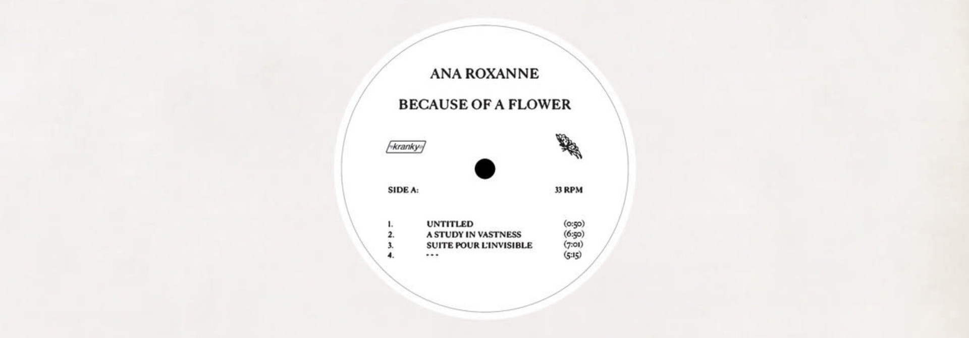 Ana Roxanne • Because Of A Flower