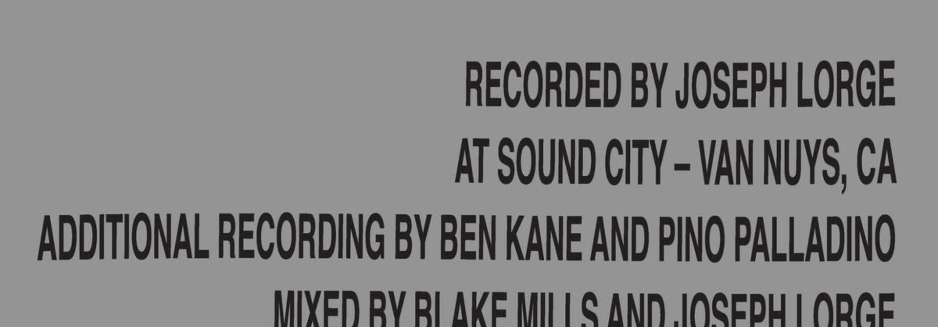 Blake Mills & Pino Palladino • Notes With Attachements