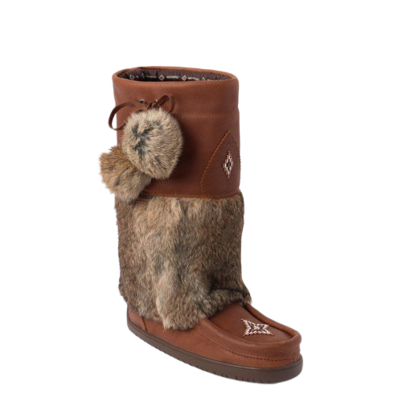 Manitobah Snowy Owl Grain Leather Waterproof  - Women's