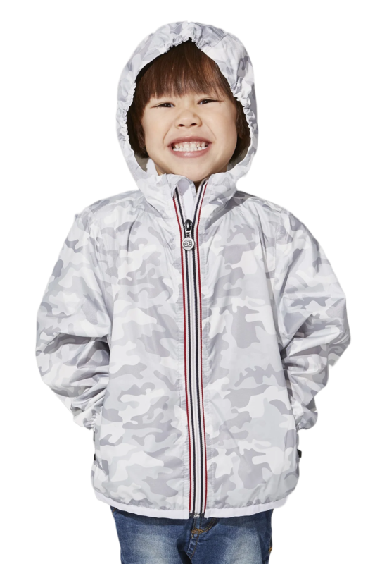 08 Lifestyle Full Zip Packable Jacket - Kids