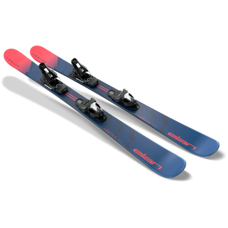 Elan LEELOO Team Juniors EL 7.5 Skis - Girls'