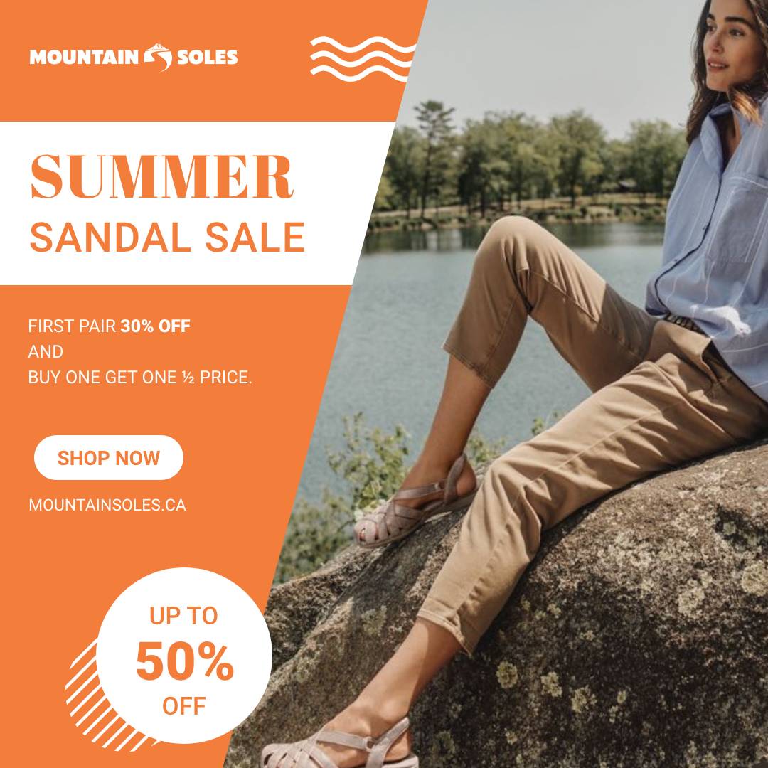 Summer Sandal Sale <br /> <span style="color:#585858;font-size:24px">It's time to step into style and comfort at unbeatable prices!
