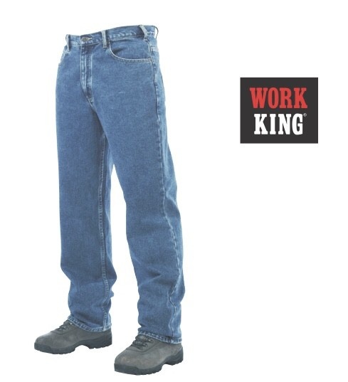 lined work jeans