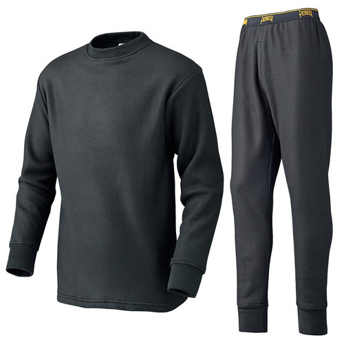 Pioneer Pioneer Premium Mid Weight Fleece Underwear Set Black Pioneer Pioneer Premium Mid Weight Fleece Underwear Set Black