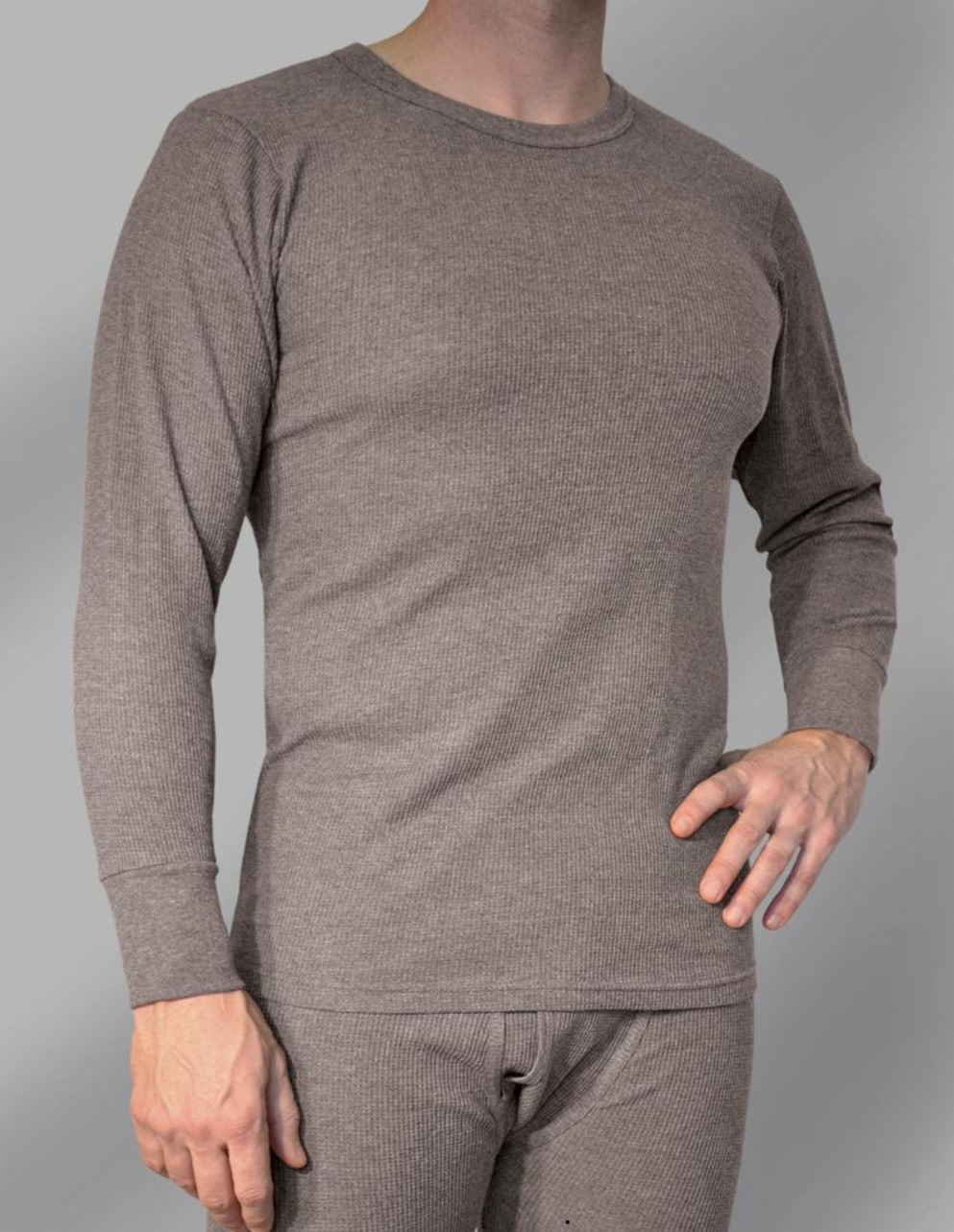 waffle knit thermals