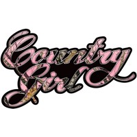 Country Girl 6” Sticker