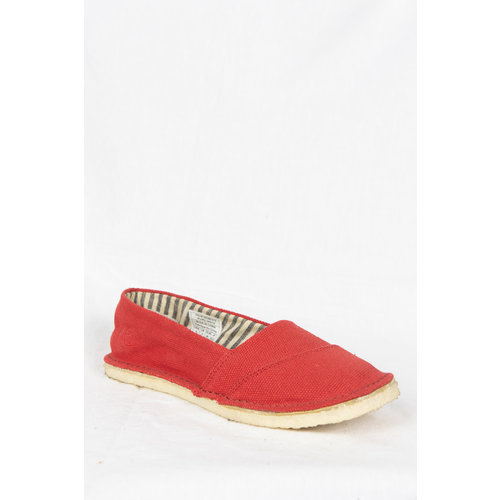 Palm Dark Red Slip On Shoe Size 6
